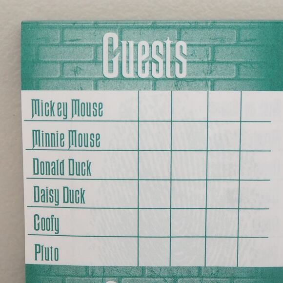 VTG Clue Disney Haunted Mansion Edition Board Game Parker Bros 2004 COMPLETE - Picture 12 of 14